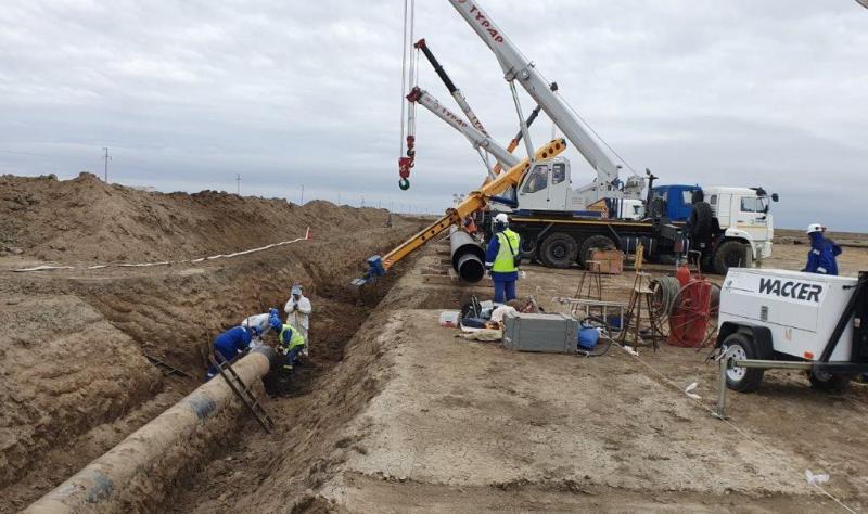  КазТрансОйл  завершил работы на 75 км магистрального нефтепровода «Мартыши – Атырау»