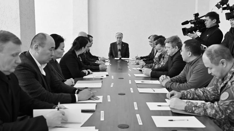 Глава государства провел заседание оперативного штаба