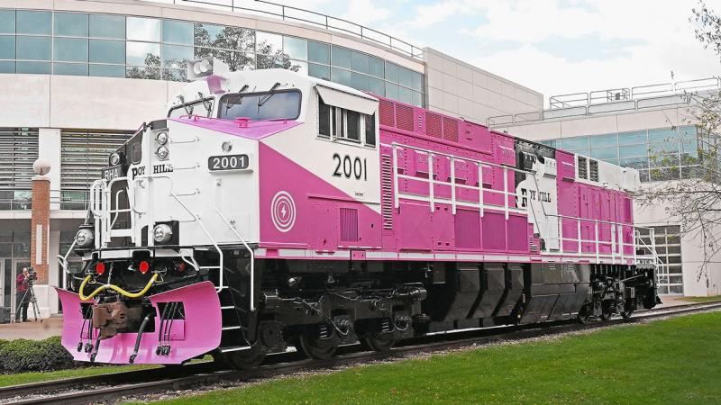 Wabtec аккумулятормен жүретін жаңа локомотивті таныстырды