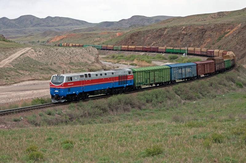 Перевозка железнодорожным транспортом между Казахстаном и Россией демонстрирует положительную динамику
