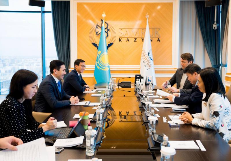 Представители Самрук-Қазына и Sovico Group обсудили перспективы сотрудничества