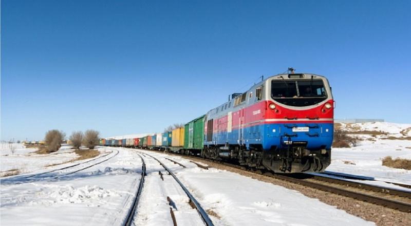 Увеличился экспорт грузов ж/д транспортом в соседние страны в 2023 году   