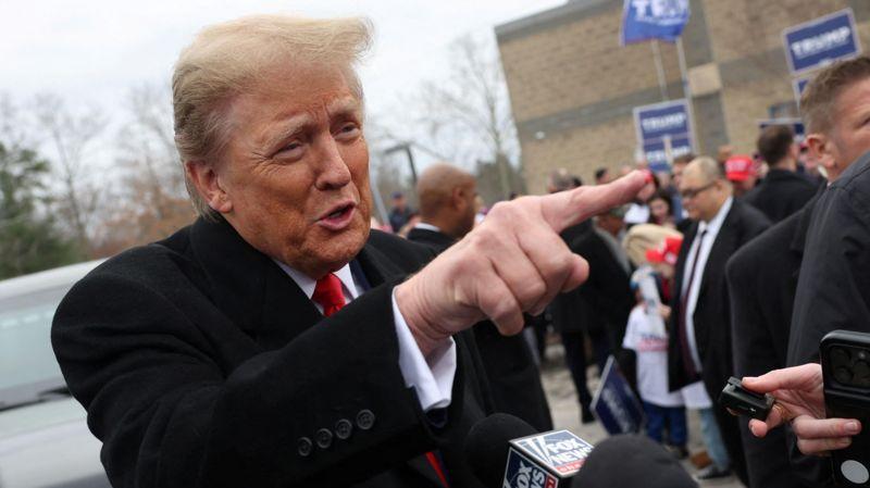 Трамп уверенно победил на республиканских праймериз в Нью-Гэмпшире