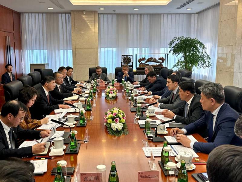 В Китае состоялась трехсторонняя встреча по казахстанскому проекту «Полиэтилен»