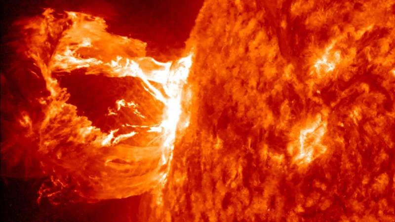 На Солнце произошла одна из сильнейших за последние пять лет вспышка