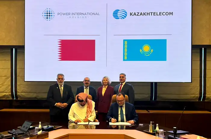 «Казахтелеком» и катарский Power International Holding W.L.L. подписали соглашение