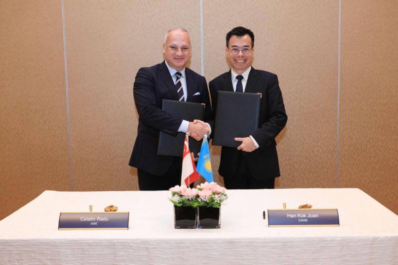 Сингапур и Казахстан будут сотрудничать в области авиационной подготовки 