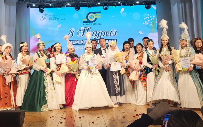 Необычный конкурс к 8 марта прошел в Кокшетау