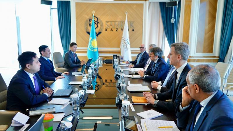 Самрук-Қазына укрепляет партнерство с Eni