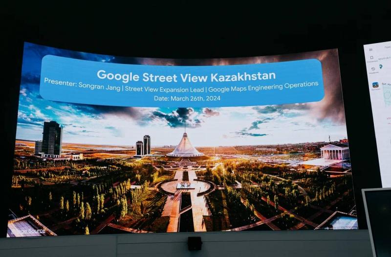 Google Street View – теперь и в Казахстане