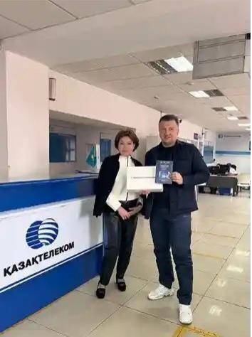 В «Казахтелеком» поздравили победителя акции «Seriktes»