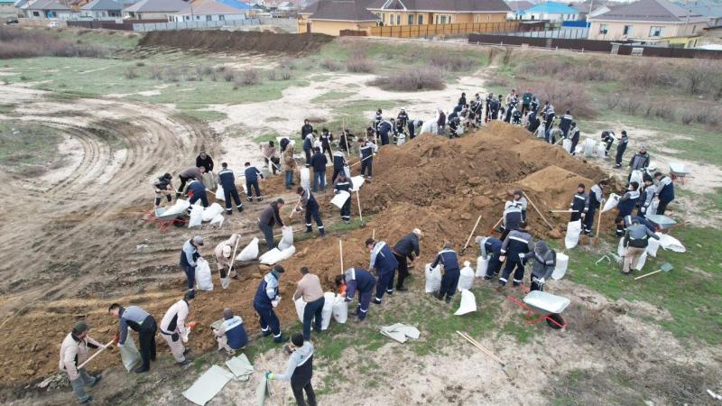 КазМунайГаз оперативно оказывает помощь регионам, пострадавшим от паводка