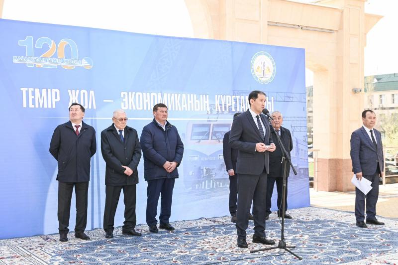 ҚТЖ Қызылорда — Семей бағыты бойынша жаңа вагондарды іске қосты