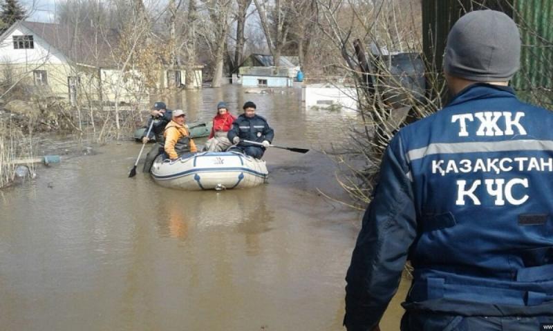 Пик половодья прошёл в северных и центральных регионах Казахстана