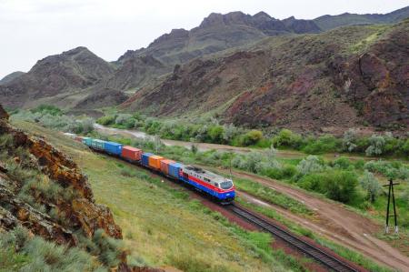 Казахстанская железная дорога - 120 лет пути