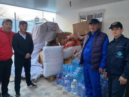 Сотрудники дочерних организаций АО «Самрук-Энерго» направили тонны гуманитарного груза пострадавшим от паводков