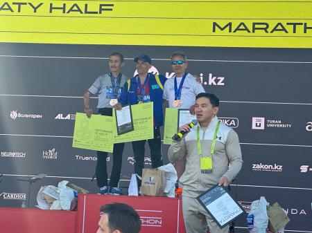 Almaty Half Marathon: командный дух и воля к победе