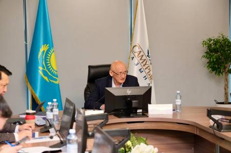 В Астане прошло заседание Общественного совета фонда "Самрук-Казына" под председательством Болата Жамишева