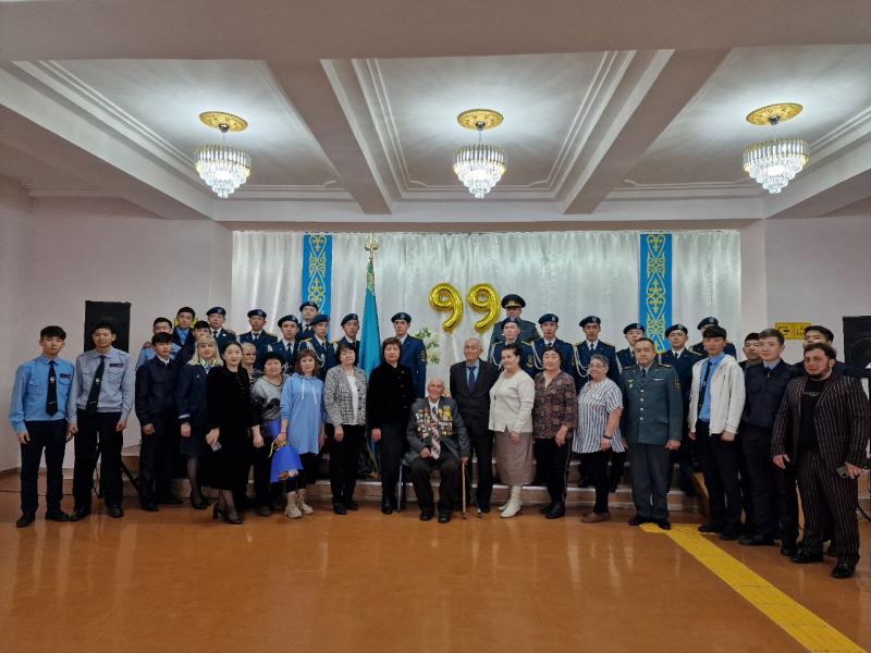 Ветерана Великой Отечественной войны поздравили с 99-летием в Караганде