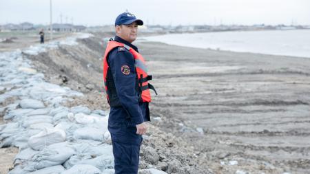 Правительство РК: пик паводка в Атырау ожидается через 4-5 дней