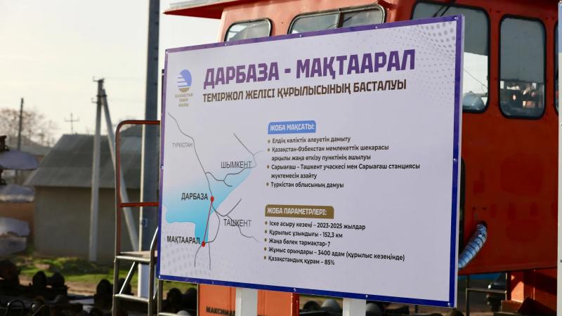 Казахстан и Узбекистан договариваются о совместном строительстве железной дороги