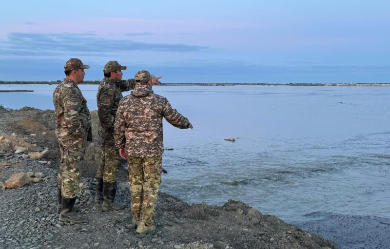 Атырау: уровень воды повышается