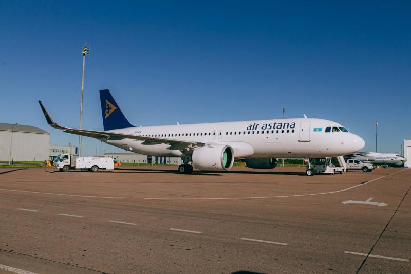 Флот Air Astana пополнился новым самолетом