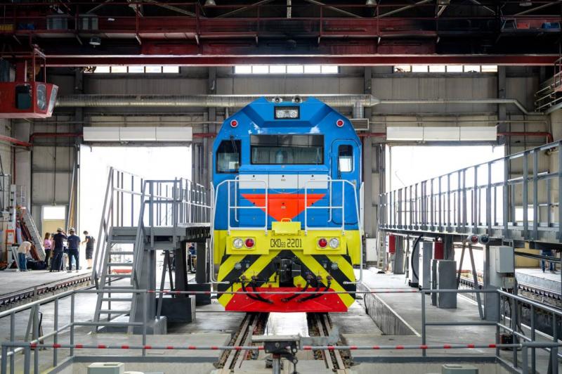 Первые маневровые локомотивы в рамках соглашения КТЖ и CRRC дострочно поступили на станцию Алтынколь