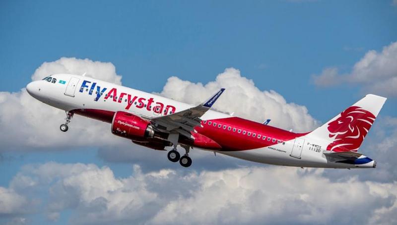 FlyArystan кезекті рет Airbus A320 ұшағына ие болды