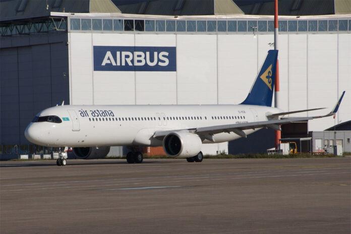 Air Astana заключила соглашение о лизинге семи воздушных судов Airbus A321LR