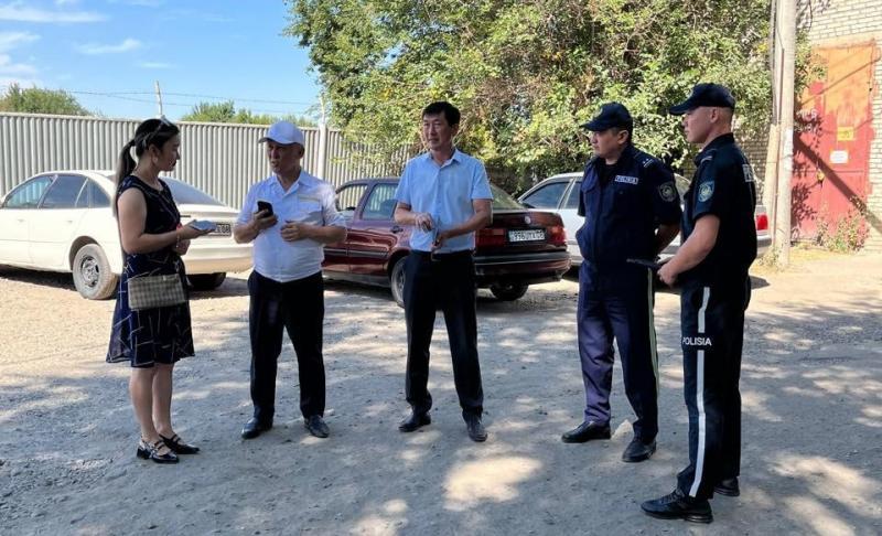 Тараз станциясында өндірістік емес жарақаттанудың алдын алу бойынша бірлескен рейд өтті