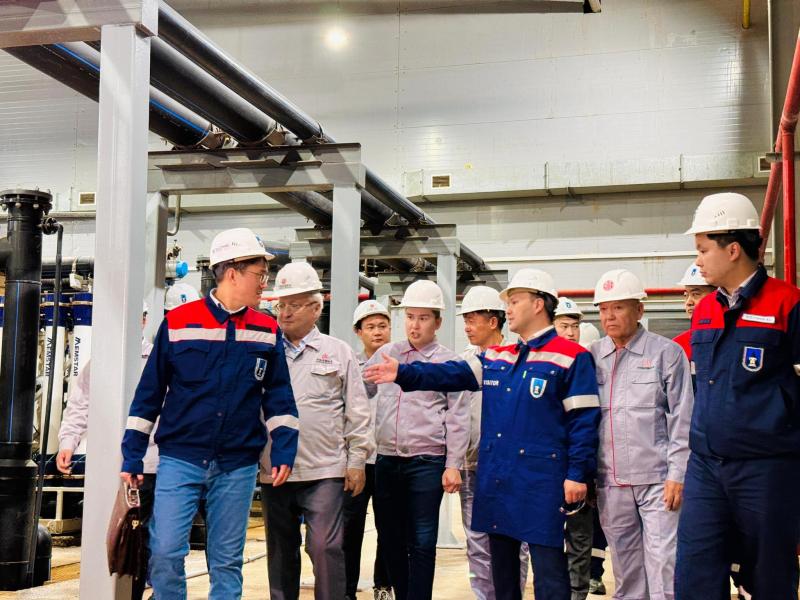 Қаражанбастағы су тұшыту зауыты толық қуатқа шықты