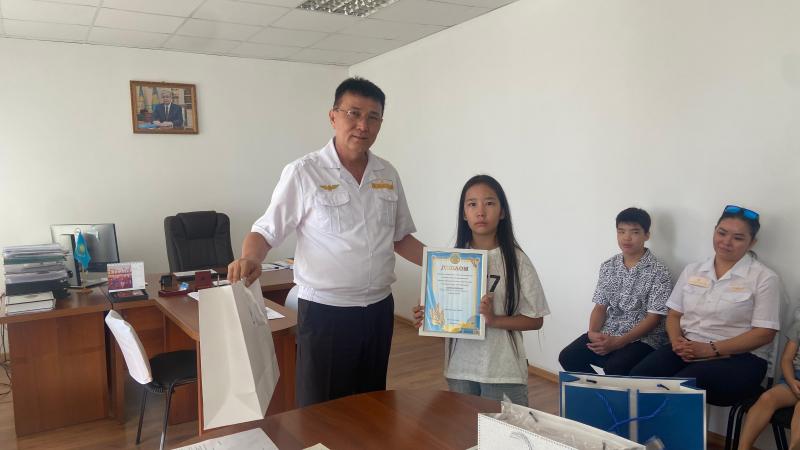 Темір жол қауіпсіздігі – балалар көзімен