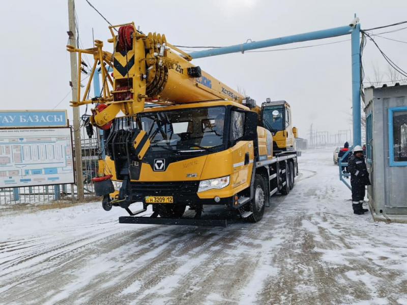 ҚБМ автопаркі 12 автокранмен толықты