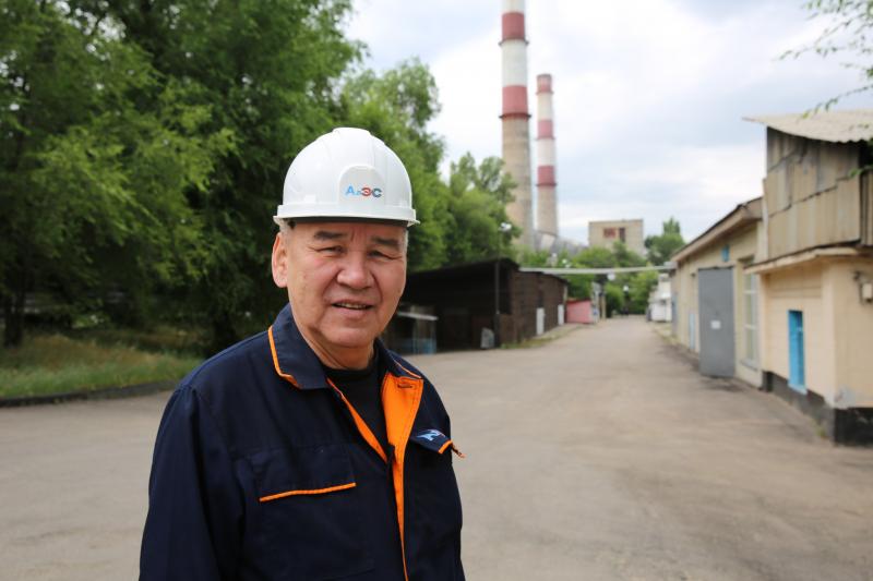 Исахан Сыргабаев: Я рад, что ТЭЦ-1 носит имя Бырлыка Оразбаева