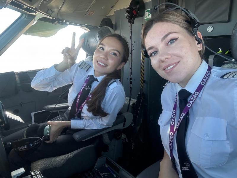 There are no gender differences in aviation