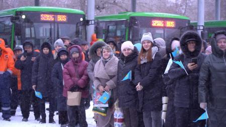 ҚТЖ павлодарлық қызметкерлері үшін заманауи автобустар сатып алды