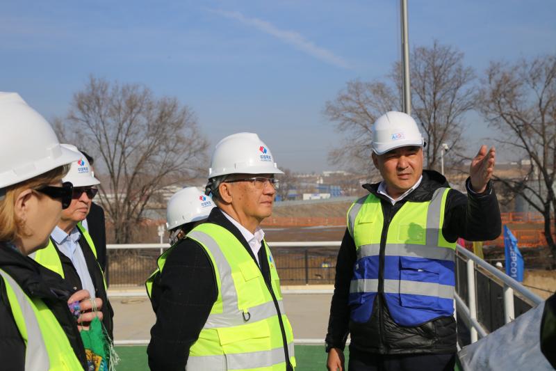 ҚР Кәсіподақтар федерациясы өкілдері А.Жақұтов атындағы 2-ЖЭО-ға келді 