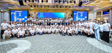 Шымкентте ҚазМұнайГаз компаниялар тобының Жастар форумы өтуде 