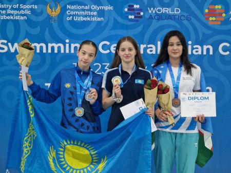 Қазақстан құрамасы жүзуден Орталық Азияның алғашқы ашық чемпионатын салтанатпен аяқтады 