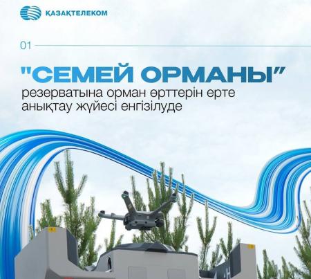 В «Семей орманы» внедряется система раннего обнаружения лесных пожаров