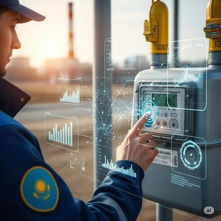 Елімізде газ көрсеткіштерін беру үшін ЖИ қолданыла бастады