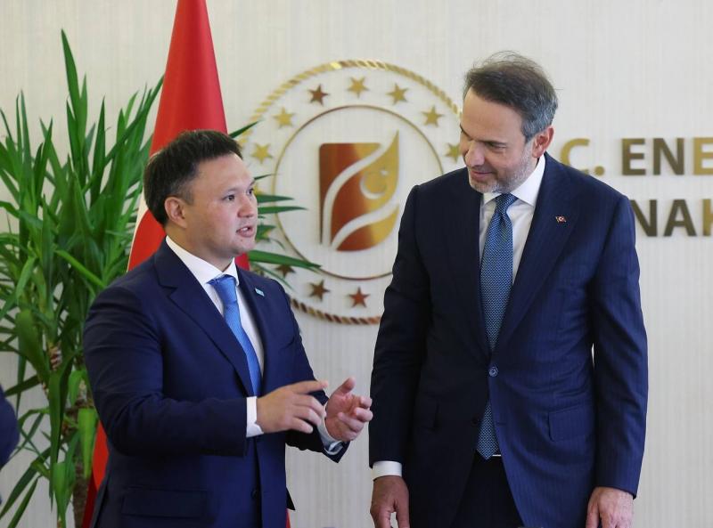 ҚМГ басшысы Түркияның энергетика министрімен кездесті