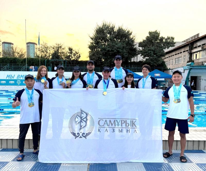 Сборная Samruk Swim Team блестяще выступила на чемпионате по плаванию