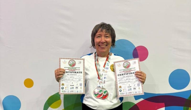 KEGOC қызметкері қол күрестен әлем чемпионатының күміс жүлдегері атанды