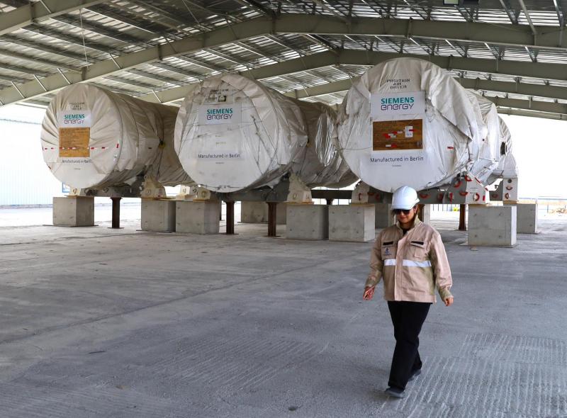 На площадку «ПГУ Туркестан» доставлены новые турбины и генераторы