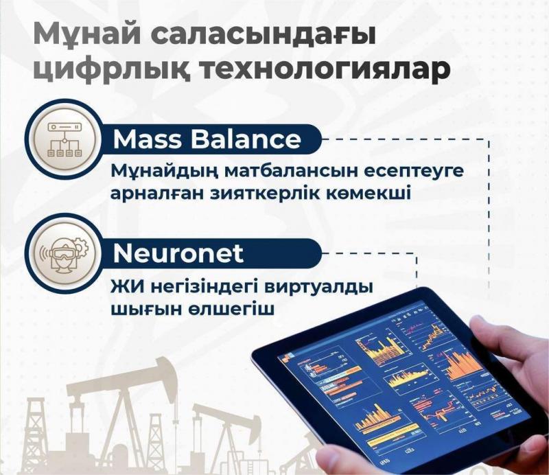 Mass Balance және Neuronet ЖИ-технологиялары «Маңғыстаумұнайгазда» сынақтан өткізілуде