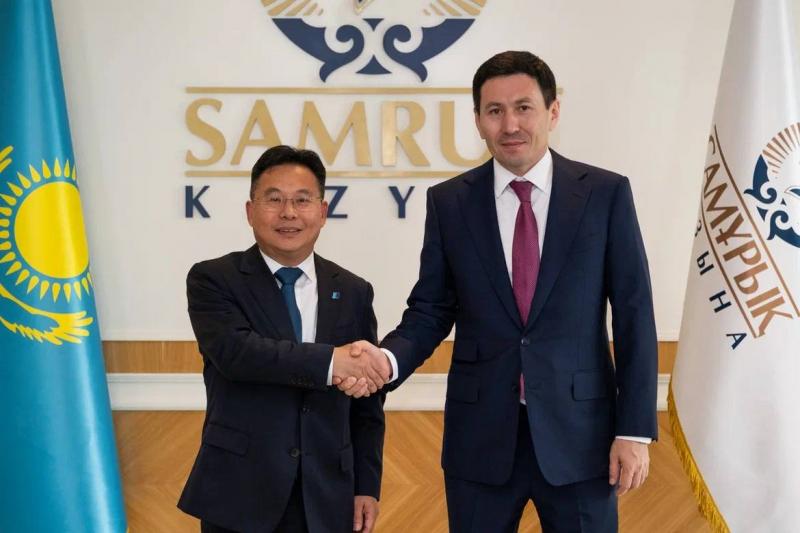 Инициативы в сфере энергетики обсудили «Самрук-Қазына» и China Huadian Overseas Investment