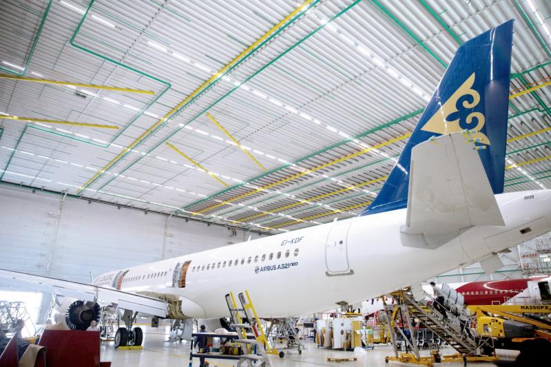 Группа компаний Air Astana впервые проводит одновременно 6-летний и 12-летний C-Check