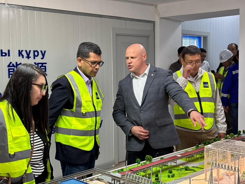 Пресс-тур на строящуюся ТЭЦ-2: взгляд в будущее Алматы